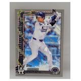 2024 Topps Holiday Ohtani Silver Glitter Var