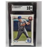 2020 Bowman Prospects #BP-25 Bobby Witt Jr. SGC 10