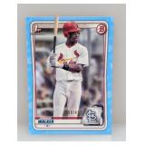 /499 2020 1st Bowman Jordan Walker Paper Sky Blue