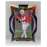 2024 Select Silver Prizm Die Cut Drake Maye RC #27