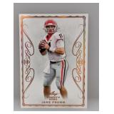 2020 Leaf Trinity Jake Fromm #9