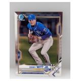 2021 Bowman Chrome Prospects Bobby Witt Jr BCP-193