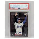 2024 Stadium Club Shohei Ohtani Black Foil PSA 8