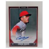 69/99 2024 Pulse Baseball Chase Davis Auto Red