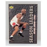1993-94 UD Season Leaders Steals Michael Jordan S