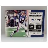2021 Contenders Playoff Ticket Tom Brady #PLT-TBR