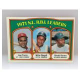 1972 Topps Torre Willie Stargell Hank Aaron #87
