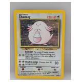 Pokemon 1999 Chansey Holo 3 Edges