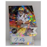 4/10 2024 Leaf PressPass Prem Jayden Daniels Auto