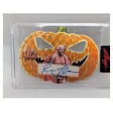 1/1 Leaf Metal Jack-O-Lantern Ric Flair Auto