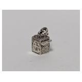 .925 Sterl Prayer Box Charm/Pendant