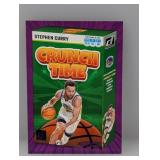 Stephen Curry 2023-24 Donruss Crunch Time Purple