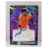 2026 Finest Isaac Parades Auto /75 Purple Ref
