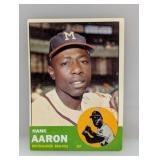 1963 Topps Hank Aaron #390 Corners