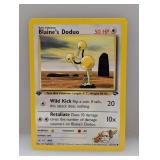 Pokemon 2000 1st Edition Blaine