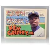 1992 Topps Kids Ken Griffey Jr #122 Crease