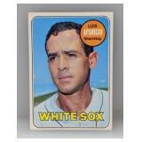 1969 Topps Baseball LUIS APARICIO HOFR 75 Stain