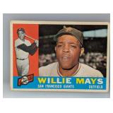 1960 Topps Willie Mays #200 Damage