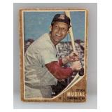 1962 Topps Stan Musial #50 Surface/Corners/Edges