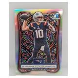 2026 Bowman Football Drake Maye Etched in Glass