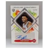 22/99 2024 Topps Motif Kobe Brown RC Auto HS-KBR