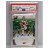 /50 2024 Bowman U Now Caitlin Clark Auto PSA 10