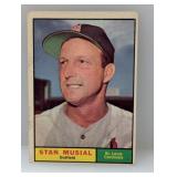 1961 Topps Stan Musial #290 Surface/Crease