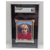 1982 Topps Sticker #5 Joe Montana SGC 6 EX-NM