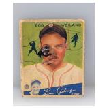1934 Goudey Gum Big League Lou Gehrig #67 Damage