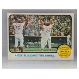 1973 Topps WSG 6 JOHNNY BENCH CROSSING HOME PLATE