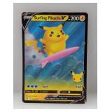 2021 Pokemon Celebrations Surfing Pikachu V Holo