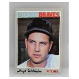 1970 Topps Baseball HOYT WILHELM HALL OF FAMER 17