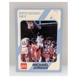 1989-90 Colle Coll Coca-Cola North Carolina Jordan