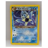 2000 Pokemon Neo Destiny Dark Omastar Crease/Edges