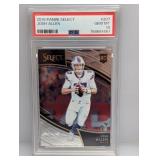 2018 Select Josh Allen #207 RC Field Level PSA 10