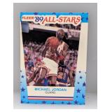 1989-90 Fleer ï¿½89 All-Stars Sticker Michael Jordan