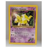 Pokemon 2000 1st Edition Sabrina