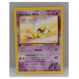 Pokemon 2000 1st Edition Sabrina