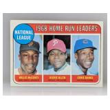 1969 Topps WILLIE McCOVEY/RICHIE ALLEN/ERNIE BANKS