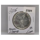 2015 1oz .999 Mexico Libertad