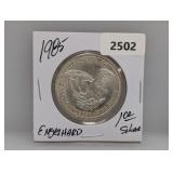 1985 1oz .999 Silv Engelhard Prospector Round