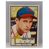 1952 Topps Eddie Kazak #165 Injured In WW2