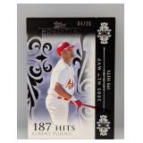 2006 Topps Milestones /25 SSP Albert Pujols 13 S/I
