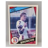 John Elway 1984 Topps Rookie Stain