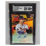 /99 2022 Topps Fire Strider Auto Fire Auto SGC 10