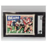 1987 Topps #43 Bears/Walter Payton SGC 9 MT