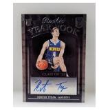 2023-24 Donruss Elite Hunter Tyson RC Auto RYB-TYS