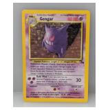 1999 Pokemon Fossil Gengar Holo #5 Edges/Scratches