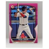 2023 Bowman Prospect Pink Blaze Jordan SP 225/299