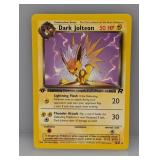 Pokemon 2000 1st Edition Dark Jolteon 38 Surface
